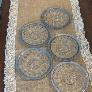 Kings’s Crown thumb print plates